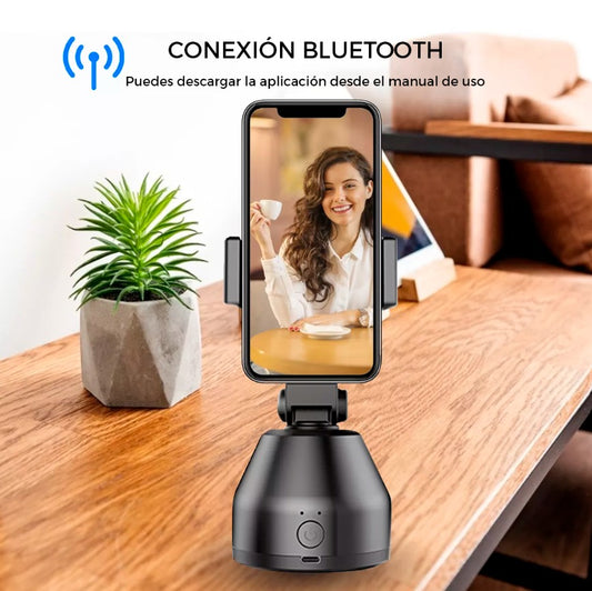 Soporte Celular Con Rotación Inteligente 360°